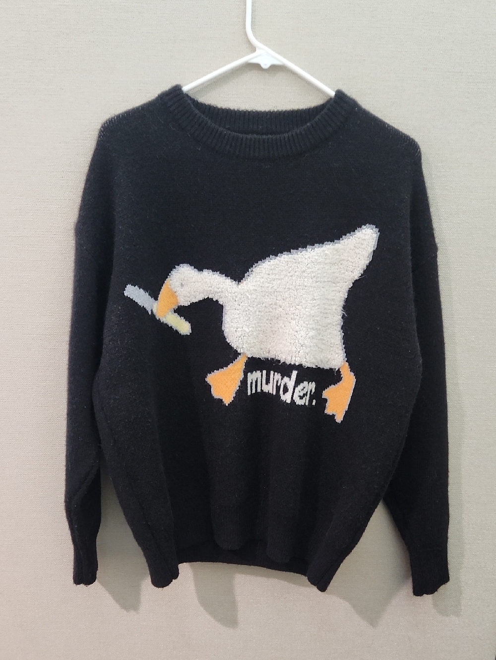Aelfric Eden Murder Goose Sweater Unisex Size Large